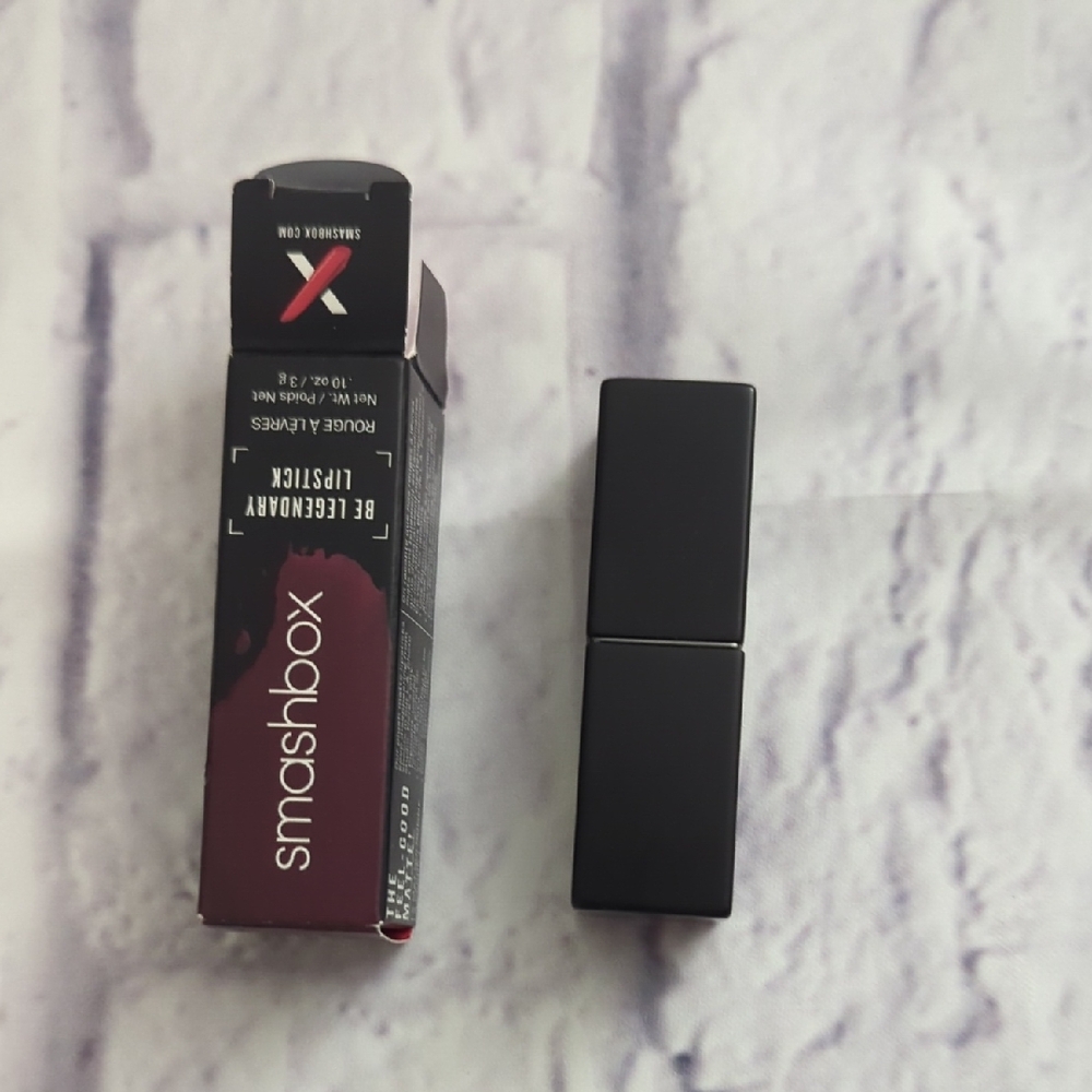 Smashbox Deep Plum Matte Lipstick